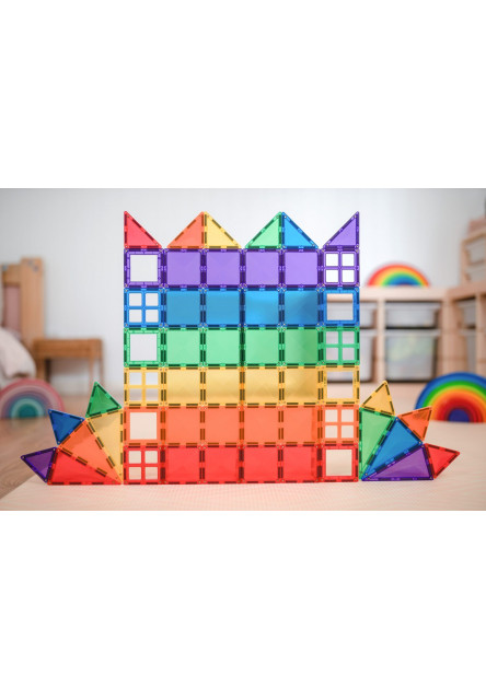 Magnetická stavebnica - Rainbow Starter Pack 60 pc