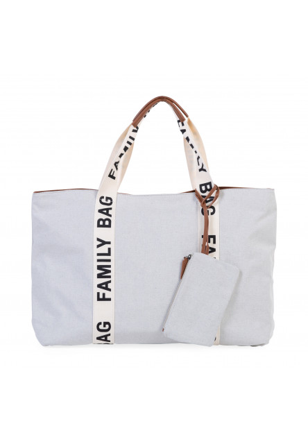 Cestovná taška Family Bag Canvas Off White