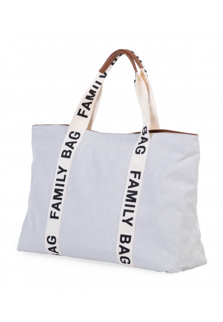 Cestovná taška Family Bag Canvas Off White