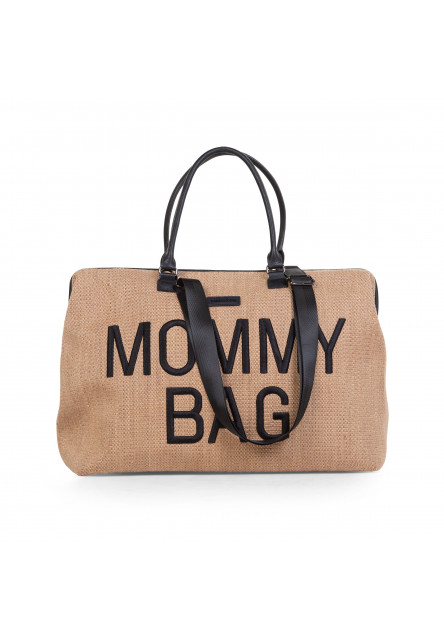 Prebaľovacia taška Mommy Bag Raffia Look