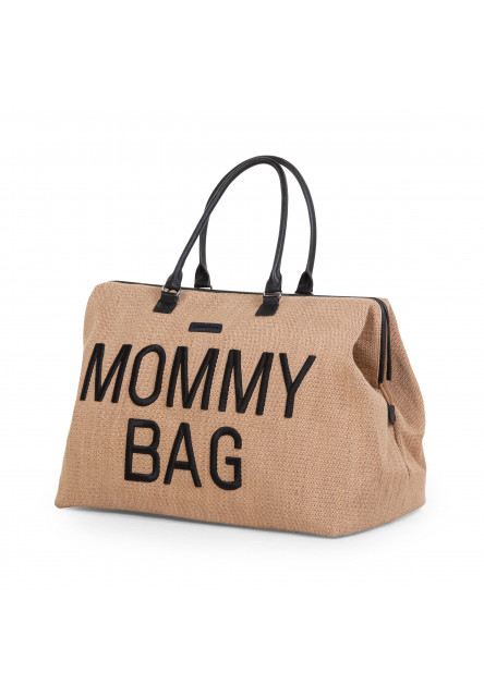 Prebaľovacia taška Mommy Bag Raffia Look