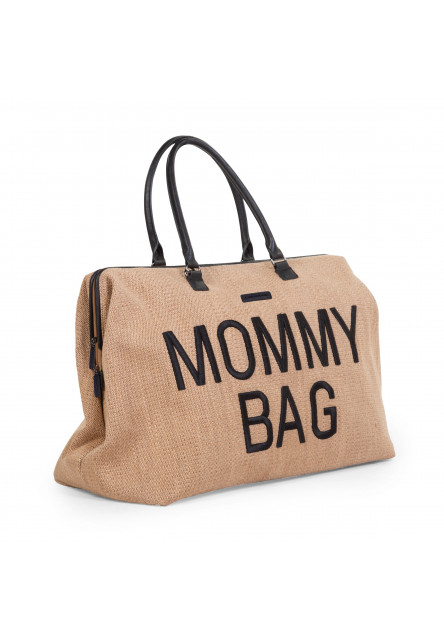 Prebaľovacia taška Mommy Bag Raffia Look