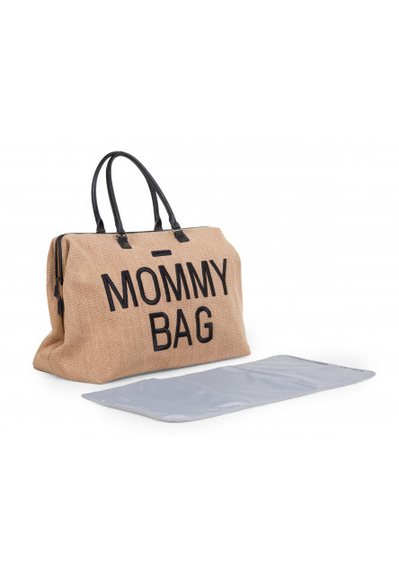 Prebaľovacia taška Mommy Bag Raffia Look