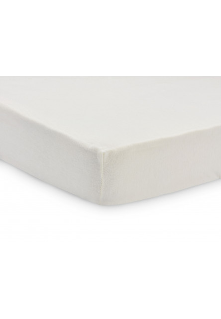 Napínacia plachta 120x60 cm 2 ks Ivory