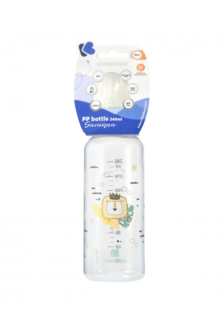 Dojčenská fľaša 240ml 3m+ Savanna Mint