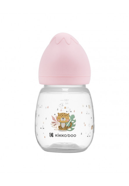 Dojčenská fľaša 180ml 3m+ Savanna Pink