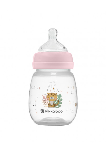 Dojčenská fľaša 180ml 3m+ Savanna Pink