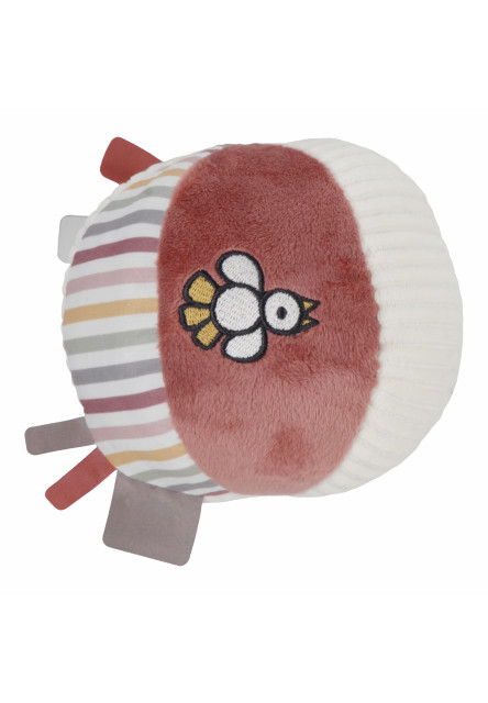 Loptička textilná králiček Miffy Fluffy Pink