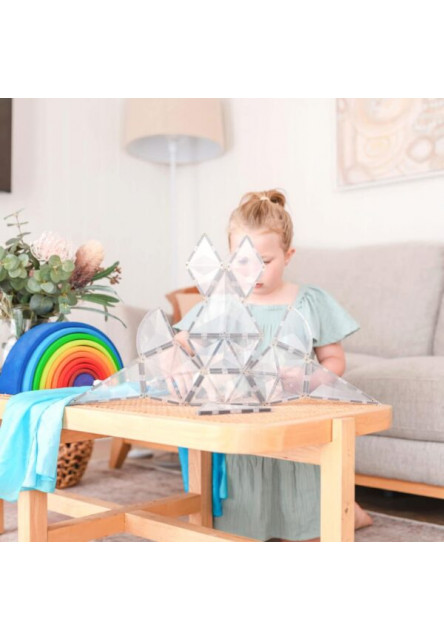 Magnetická stavebnica - Clear Shape Expansion Pack 24 ks