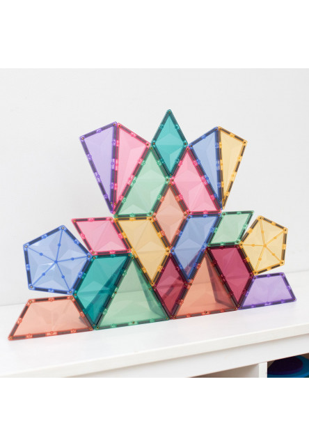 Magnetická stavebnica - Pastel Shape Expansion Pack 48 ks