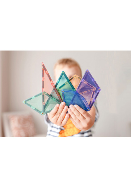 Magnetická stavebnica - Pastel Shape Expansion Pack 48 ks