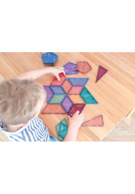 Magnetická stavebnica - Pastel Shape Expansion Pack 48 ks