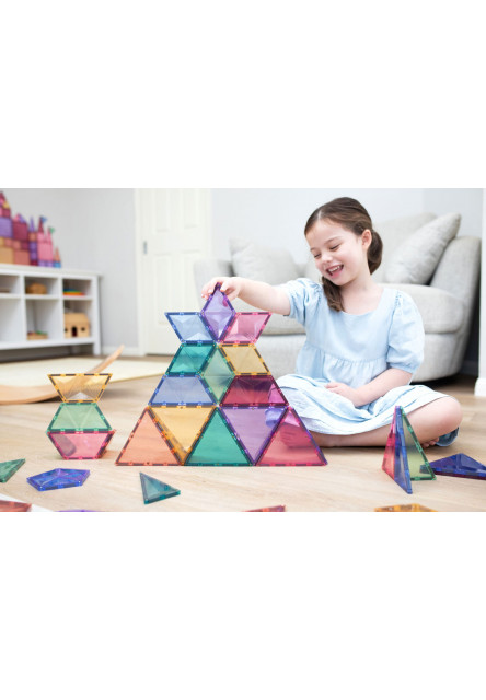 Magnetická stavebnica - Pastel Shape Expansion Pack 48 ks