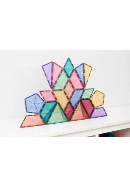 Magnetická stavebnica - Pastel Shape Expansion Pack 48 ks