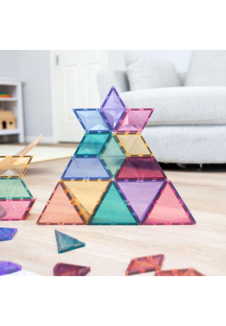 Magnetická stavebnica - Pastel Shape Expansion Pack 48 ks