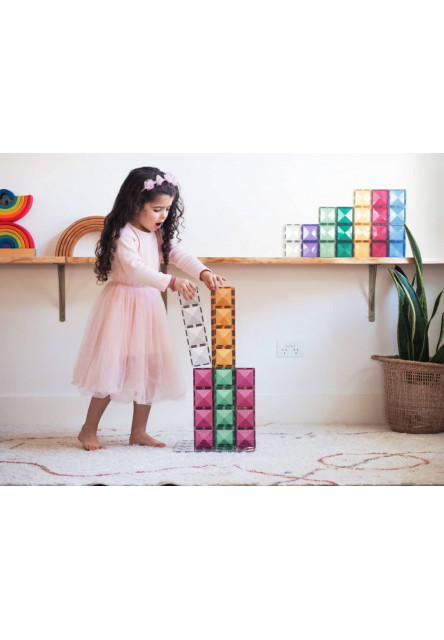 Magnetická stavebnica - Pastel Rectangle Pack 24 ks