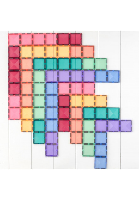 Magnetická stavebnica - Pastel Rectangle Pack 24 ks