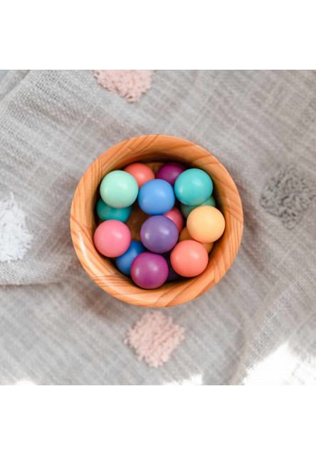 Magnetická stavebnica - Pastel Ball Pack 16 ks