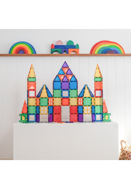 Magnetická stavebnica - Rainbow Creative Pack 100 ks