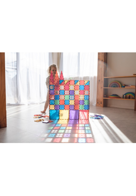 Magnetická stavebnica - Rainbow Creative Pack 100 ks