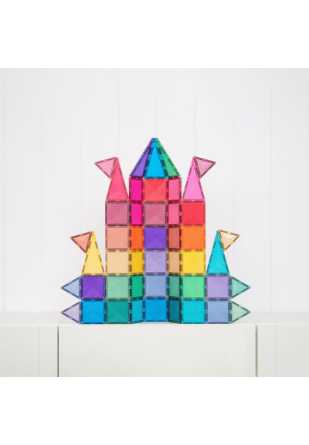 Magnetická stavebnica - Glitter Castle Pack 48 ks