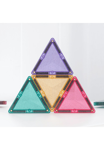 Magnetická stavebnica - Glitter Castle Pack 48 ks