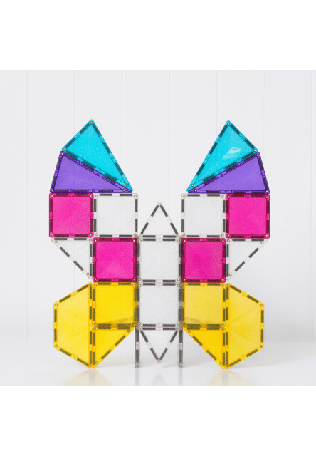 Magnetická stavebnica - Glitter Unicorn Pack 56 ks