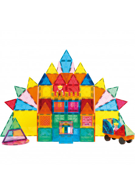 Magnetická stavebnica Oplo Toys - Rainbow 150 KS