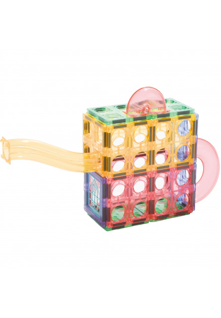 Magnetická stavebnica - Guľôčková dráha Macaron 108 KS