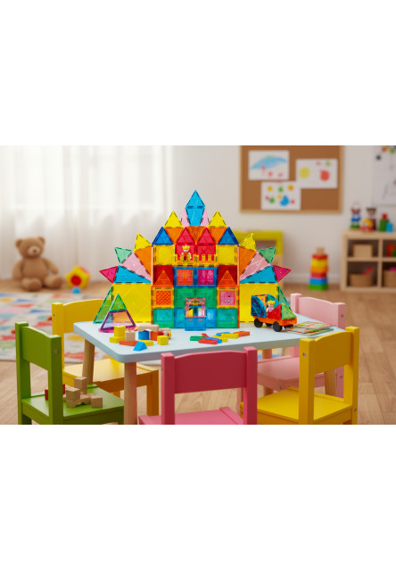 Magnetická stavebnica - Rainbow 150 KS