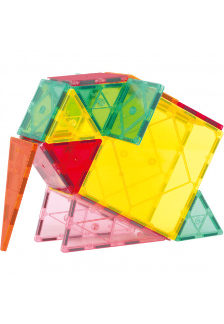 Magnetická stavebnica - Rainbow 60 KS 