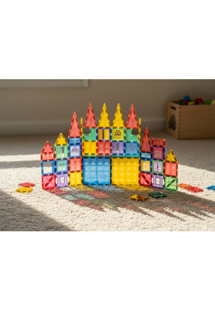 Magnetická stavebnica - Starshine 100 KS 