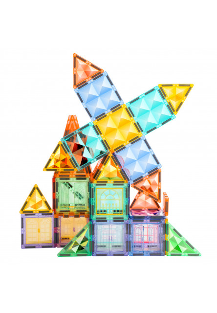 Magnetická stavebnica - Starshine 70 KS 