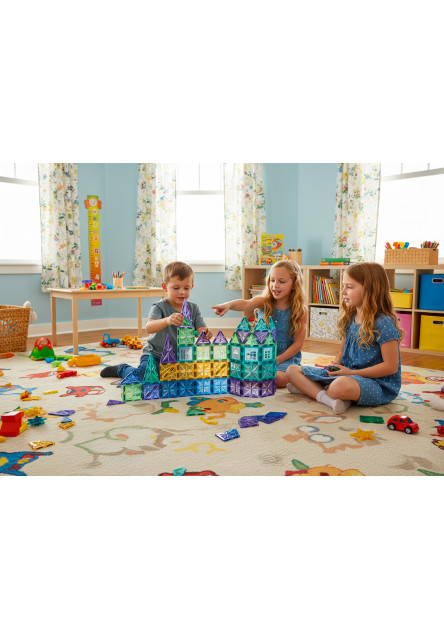 Magnetická stavebnica - Starshine Frozen 60 KS 