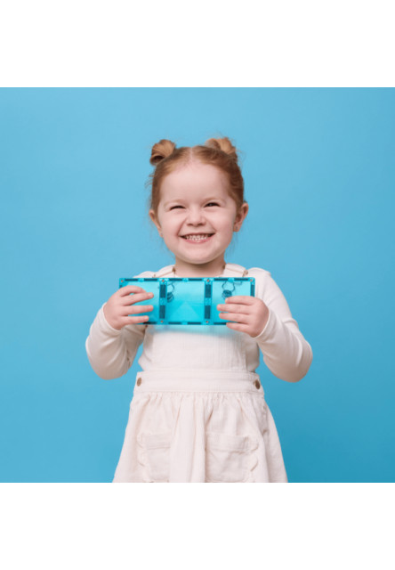 Magnetická stavebnica - Charity Pack Teal 20 ks