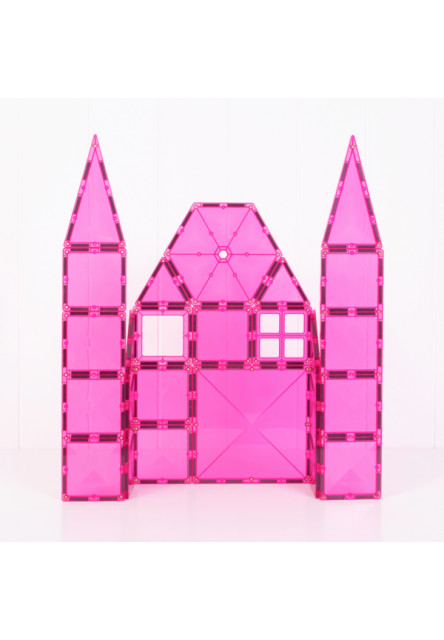 Magnetická stavebnica - Charity Pack Pink 20 ks