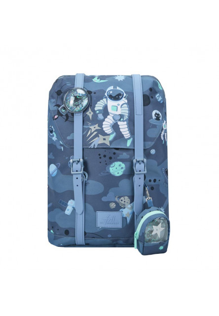 Školská ergonomická sada Retro 22L – Blue Astronaut