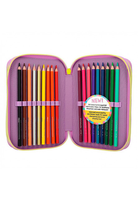 Peračník 3-poschodový s výbavou Top Model, Candy - Have a nice day