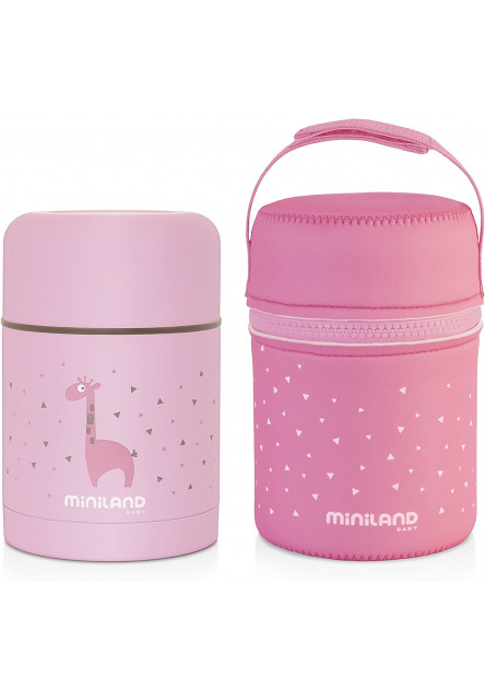 Termoska Silky na jedlo Pink 600ml