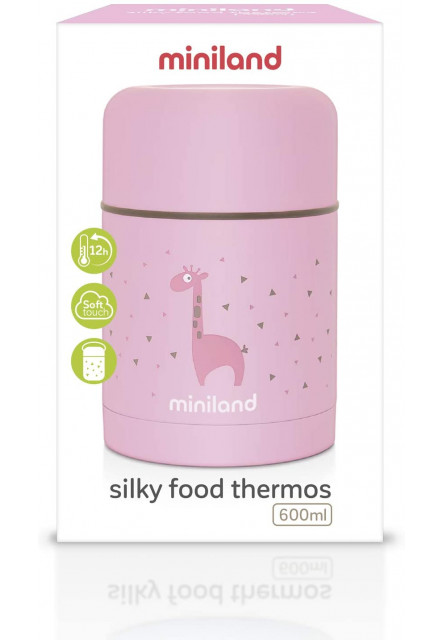 Termoska Silky na jedlo Pink 600ml