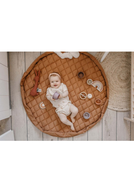Noomad soft Podložka na hranie Organic Tawny Brown