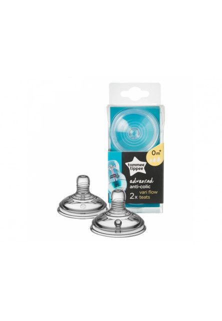 Náhradný cumlík C2N ANTI-COLIC Vari Flow 2ks 0m+