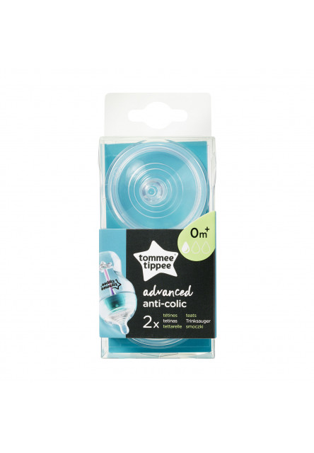 Náhradný cumlík C2N ANTI-COLIC Slow Flow 2ks 0m+