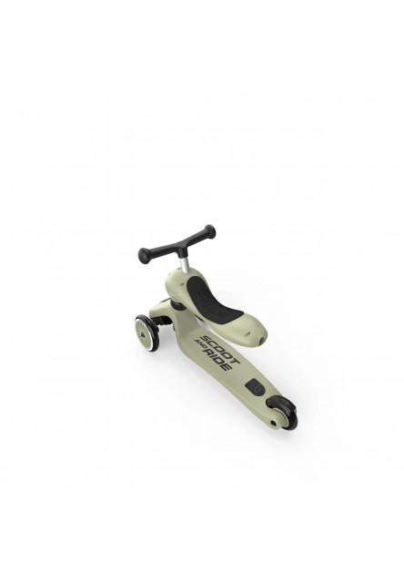 Detská kolobežka 2v1 scoot and ride - highwaykick 1 - olive