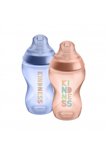 Dojčenská fľaša ANTI-COLIC, 3+, 340 ml, 2ks