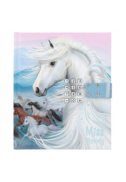 Zápisník na kód Miss Melody, Stádo koní, 80 stran Miss Melody