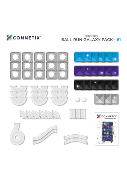 Ball Run Galaxy Pack 61 pc