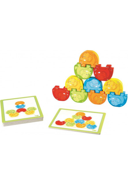 Drevená hra na rozvoj motoriky Slony