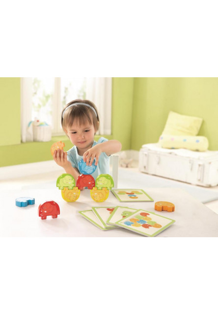 Drevená hra na rozvoj motoriky Slony