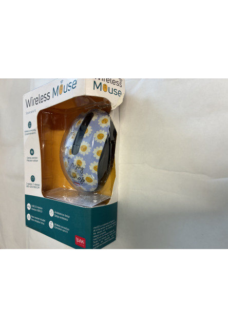 Bezdrôtová myš Legami wireless mouse - daisy - Poškodené
